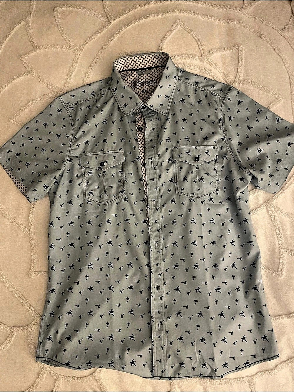 Superdry Men's Palm Print Button Down Shirt